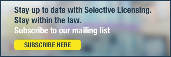 selective licensing mailing list